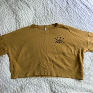 RVCA CROPPED CREWNECK